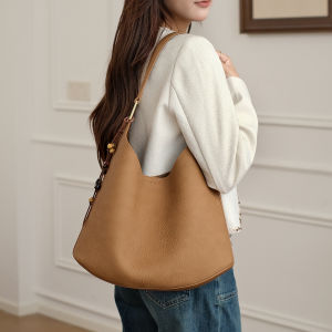 PINMU | Leather Tote Bag For Women Large Capacity Shoulder Bag Spring Summer