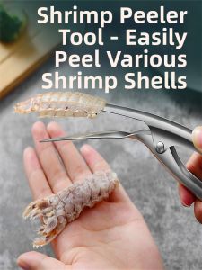 Stainless Steel Peel and Remove Shrimp Tool