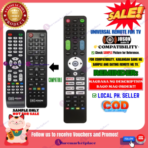 JOSON Smart TV Remote Replacement [**Mag Basa B4 Umorder**] NO CODE Remote JOSON ANDROID TV Remote JOSON LED TV REMOTE
