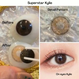 Superstar Kylie Softlens Warna Premium: Desain Nyaman & Tahan Lama