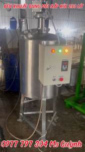 BỒN KHUẤY DUNG MÔI NẮP KÍN 200 LÍT- LH: 0977 797 304 Ms Quỳnh