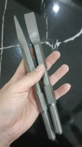 Mũi Đục Phá Bê Tông Phá Vỡ Gạch Đá Tường - Mũi Đục Nhọn và Đục Dẹt Ø 17mmm Cho Máy Khoan Bê Tông