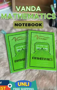 BINLU Vanda Mathematics Notebook 80 Pages Buy 1 Take 1 Grid Notebook Graphing Pad Spiral Notebook for Grade 4 Grade 5 Grade 6 High School College Students School Supplies Thick Paper Smooth Writing Daily Use