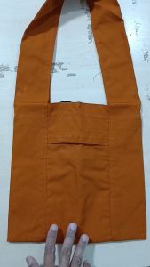 กระเป๋า ย่าม พระ เบอร์ 12 นิ้ว กระเป๋าพระ ย่ามพระ เณร ย่ามกิจนิมนต์ สังฆภัณฑ์ (ร้านโชคดี โปรดักส์)