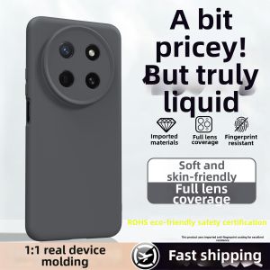 imobile | Shockproof Soft Liquid Silicone Phone Case for HONOR X80 Pro Max Minimalist Design