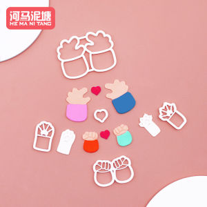Mô Hình Cắt Cookie Dễ Thương Của Hama Mud Pond Dành Cho Thú Cưng Cat Dog Family Sugar Art DIY Baking Decorations