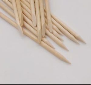 Ardour 100pcs/bag Wooden Cuticle Pusher Stick Pedicure Manicure Cleaning Remover
