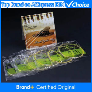 IRIN | IRIN Acoustic Guitar String Brass Hexagonal Steel Core Strings Universal Musical Instruments Guitars Strings Guitar Parts
