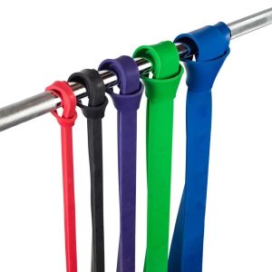 Tough Latex Resistance Band การออกกําลังกายแบบยืดหยุ่น Strength Pull-Ups แถบเสริมพิลาทิสยิมฟิตเนสอุปกรณ์ Strengthening Train