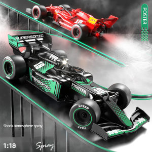 【WJ】ดับบรถแข่งบังคับรีโมท1:18F1เหนี่ยวนำท่าทางรถสตันท์ RC ดริฟท์ขับเคลื่อนสี่ล้อรถของเล่นออฟโรดสำหรับของขวัญของเล่นเด็กชายเด็ก