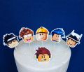 ROBLOX CUPCAKE TOPPER (12PCS). 