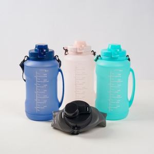 R.joy - Collapsible Silikon Botol Lipat Motivasi Travel Camping 2L