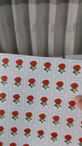 Sticker HOA BÉ NGOAN - 56 hoa/ tờ 10k