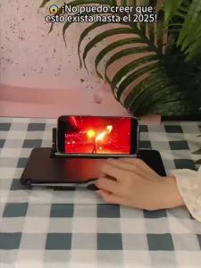 Máy Chiếu Phóng To Màn Hình Điện Thoại 3D HD Có Thể Gập Lại Tương Thích Với Tất Cả Điện Thoại Thông Minh 10 Inch Dùng Xem Phim Video Chơi Game