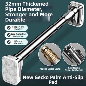 WEILAISHI | Adjustable No-Drilling Extendable Drying Rod Stainless Steel