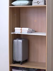 [Little B House] Self Adhesive Bracket Hook Shelf Bracket Clapboard Holder Punch-free 隔板托 Cangkuk Almari - SO72