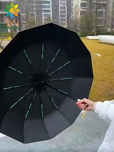 【Fast Delivery】High Quality Automatic Umbrella Storm Resistant Windproof Waterproof Large Anti-UV Folding Sunshade,Going out for fun providing shade from the sun and rain stylish and stylish can be given as a gift,sturdy and solid