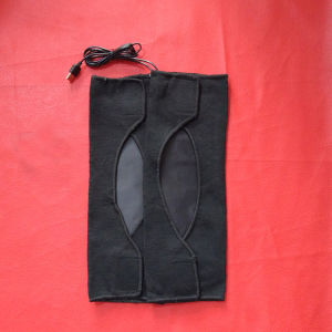 Therapeutic Heating Pad USB Carbon Fiber One Drag Two Knee Pads Waterproof Wear-resistant Home Use Family Office Knee Support