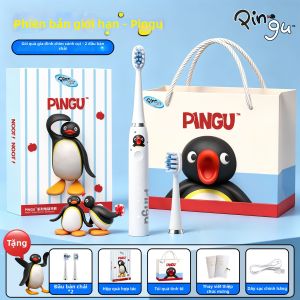 Xidanyinxiang | Bộ Quà Tặng Bàn Chải Đánh Răng Điện Pingu Penguin