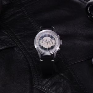 Baltany Watch Chronograph Tuxedo Retro VK64 Quartz Movement 39mm Sapphire Crystal Stainless Steel 5Bar Waterproof Mens Dress Watch