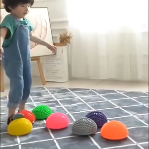 Kids Sensory Balancing Stepping Pod Stepping Stones Yoga Props For Childrens Balance Training