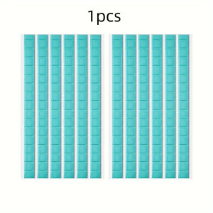 1/2Pcs Nail Adhesive Glue Clay Reusable Gel for Practice Nail Polish Display Glue Nail Art Tool