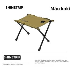 ShineTrip | Ghế Câu Cá Di Động Siêu Nhẹ ShineTrip Mazza Hợp Kim Nhôm Gấp Gọn Ghế Xếp Dã Ngoại Dụng Cụ Ngoài Trời