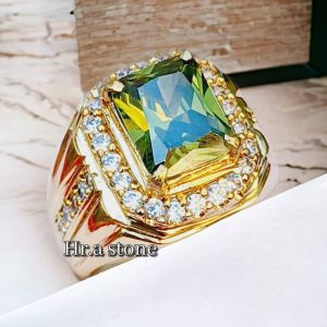 CINCIN BATU GREEN PRIDOT KOTAK CUTTING