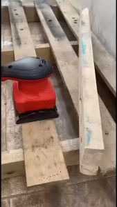 Target เครื่องขัดกระดาษทราย รุ่น4510 แบบสี่เหลี่ยม เครื่องขัดสี่เหลี่ยม เครื่องขัดกระดาษทรายไฟ สี แดง - ดำ