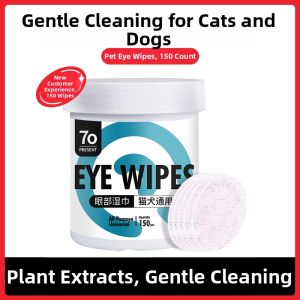 7o | Tear Stain & Eye Discharge Remover Wet Wipes for Pets
