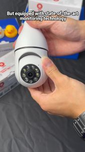 💥Beli 1 Gratis 1📢cctv v380 pro terbaru kamera cctv menghubungkan ponsel Otomatis 360 ° rotasi bohlam cctv kamera cctv 1080P cctv sambung hp jarak jauh