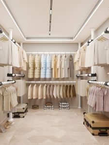 Indoor Floor Standing Clothes Drying Rack Expandable Storage Organizer Carbon Steel Clothesline No Drilling Required