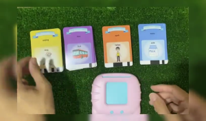 English Early Educational Flash Card Reader Learn Talking Speak Word Toys card toy kid Kids baby Gift