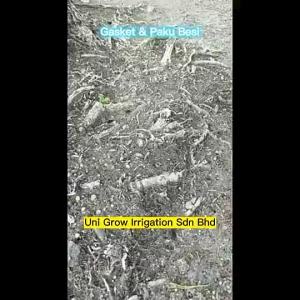 【Hot sales】(100pcs) Paku Besi / Steel Fa Nail / U Pin For mat / Silver Shine /Black Roll / Rumput Tiruan