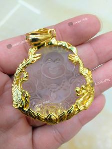 Mặt Dây Chuyền Phật Di Lạc Vui Vẻ - Đeo May Mắn Hạnh Phúc Bình An Lokalo