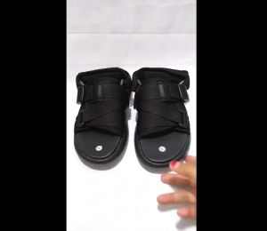 Injack Footwear - Sandal Gunung Hiking Outdoor Remaja Dewasa - Chawky Full Black - Outsole phylon ringan anti licin
