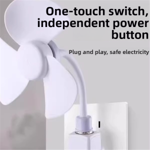 MONLEYTA | Quạt trần gắn tường nhỏ XuanFeng 2025 Phích cắm đèn đầu mới cho nhà bếp phòng tắm Ống gió bằng nhựa Quạt điện