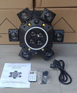 [ CHÍNH HÃNG ] Đèn Moving 6 Cánh 18 Mắt Pro Starlight