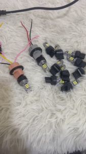 COMBO 5 bóng đèn xi nhan bóng đèn phanh dành cho ô tô T20 led xịn. Bóng đèn 1tim 2tim lái sau xe