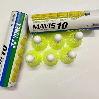 Quả cầu lông cầu nhựa Yonex Mavis CHÍNH HÃNG (6 quả/ống)