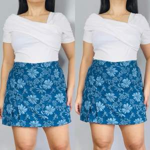 Skorts for Women Jacquard Brocade Fabric