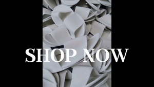 Paket 100 Pasang Sandal hotel super premium tebal 8mm Sablon Custom Print DTF - Local Print