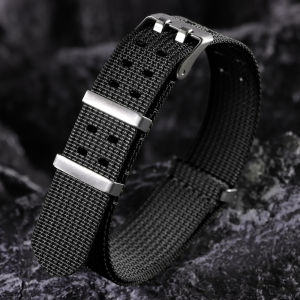 20 22mm New Ribbed for Seiko Nylon Watchband Nylon Watch Strap for Omega for Military Watch Band Bracelets Watchband Accessories