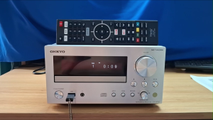 Đầu amply ONKYO CR-N755 hàng ship Nhật hoạt động tốt CD USB line in giải mã quang Coaxial 24bit/196Khz