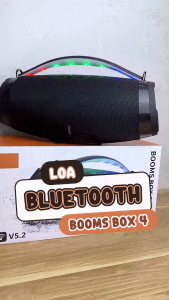 ( GIÁ RẺ ) Loa Bluetooth Không dây Thế Hệ Mói Boombox 4 Size Lớn (180W Pin 24H Bluetooth 5.3 Mới 2024 ) Boombox 4 Giá Tốt 2025