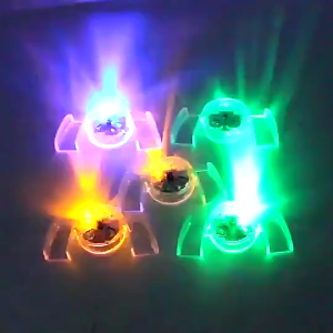 Halloween Glowing Braces Trick Toy Lighting Teeth Festival Masquerade Soft Glue Teeth Light COS Party Color Funny Toys
