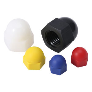 BAIRUITE | Nylon Cap Nut Round Ball Cap Plastic Decorative Nut Screw Cap