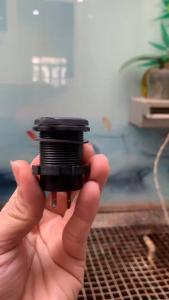 Đồng Hồ Volt 12V/24V Kèm Cổng Sạc Nhanh Type-C PD & QC3.0 – Lắp Ô Tô Xe Máy Bình Lưu Điện