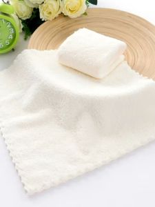 5PCS Suqare Small Cleaning Cloth Multi-functional Microfiber Dust Cloth Rag Towel Dishcloth Wipe For Home Hotel Kitchen 25*25cm