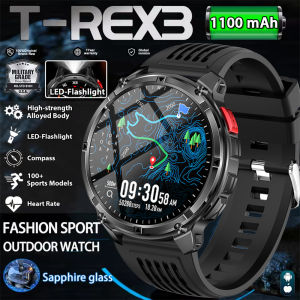 2025 New 1100mah AMOLED Smart Watch Men 170+Sport Fitness LED Flashlight IP69 Waterproof Bluetooth call GPS track Smartwatch iOS